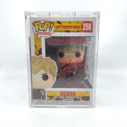 Genos Signed by English Voice Actor - Zach Aguilar