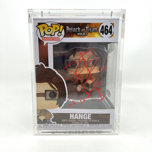 Hange Signed by Japanese Voice Actor - Romi Park