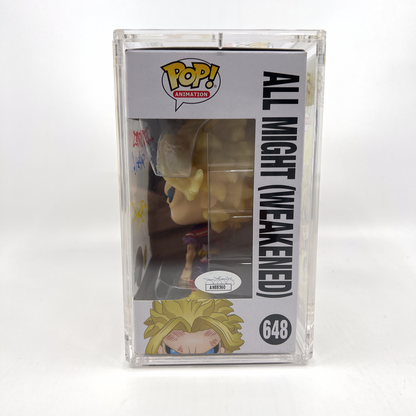 All Might Signed by English Voice Actor - Christopher Sabat