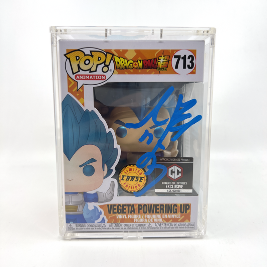 Vegeta Chase Signed by Japanese Voice Actor - Ryo Horikawa