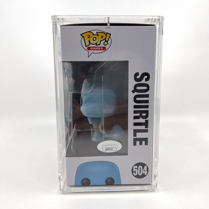 Squirtle Signed by Ashe Japanese Voice Actor - Rica Matsumoto - V1