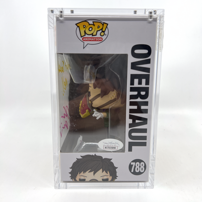 Overhaul Signed by English Voice Actor - Kellen Goff