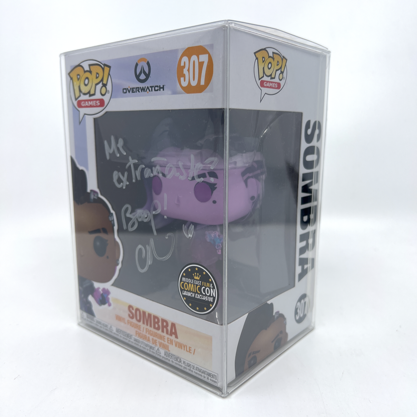 Sombra Signed by English Voice Actor - Carolina Ravassa