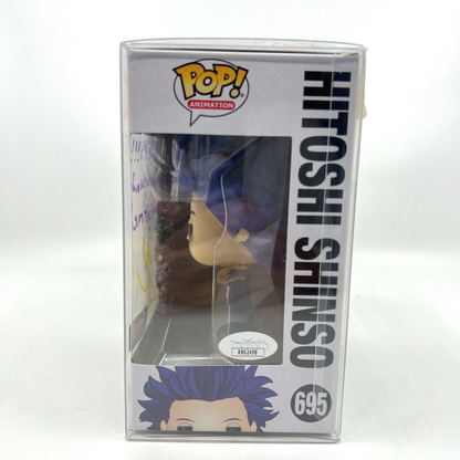 Hitoshi Shinso Signed by English Voice Actor - Jarrod Greene