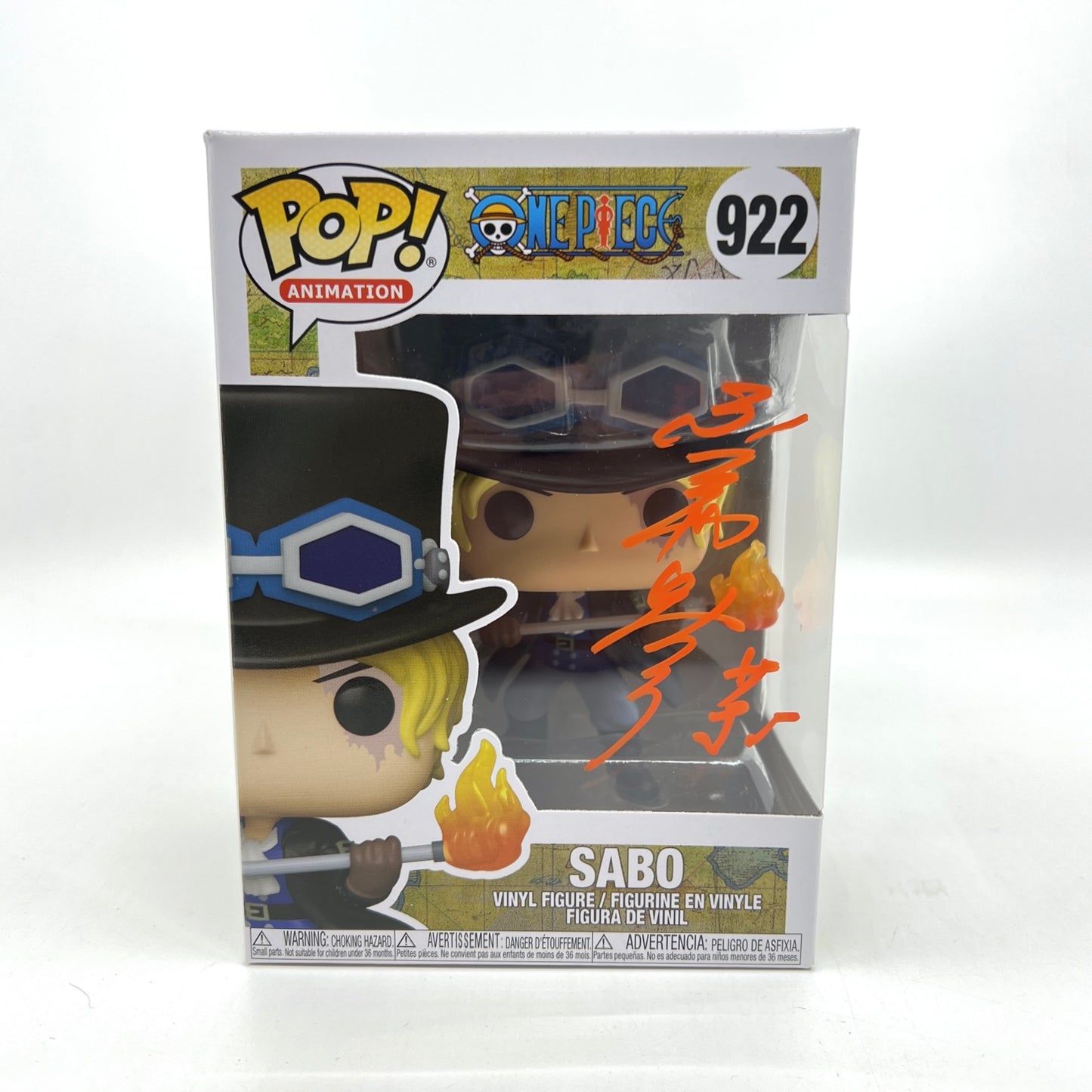 Sabo Signed by Japanese Voice Actor - Toru Furuya