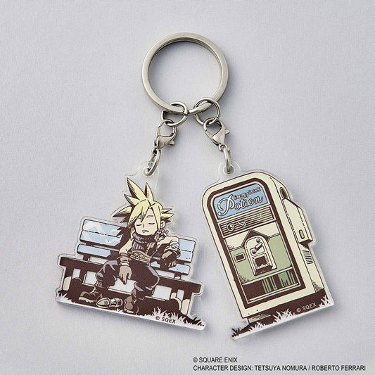Final Fantasy VII Rebirth Acrylic Keychain: Utatane Cloud
