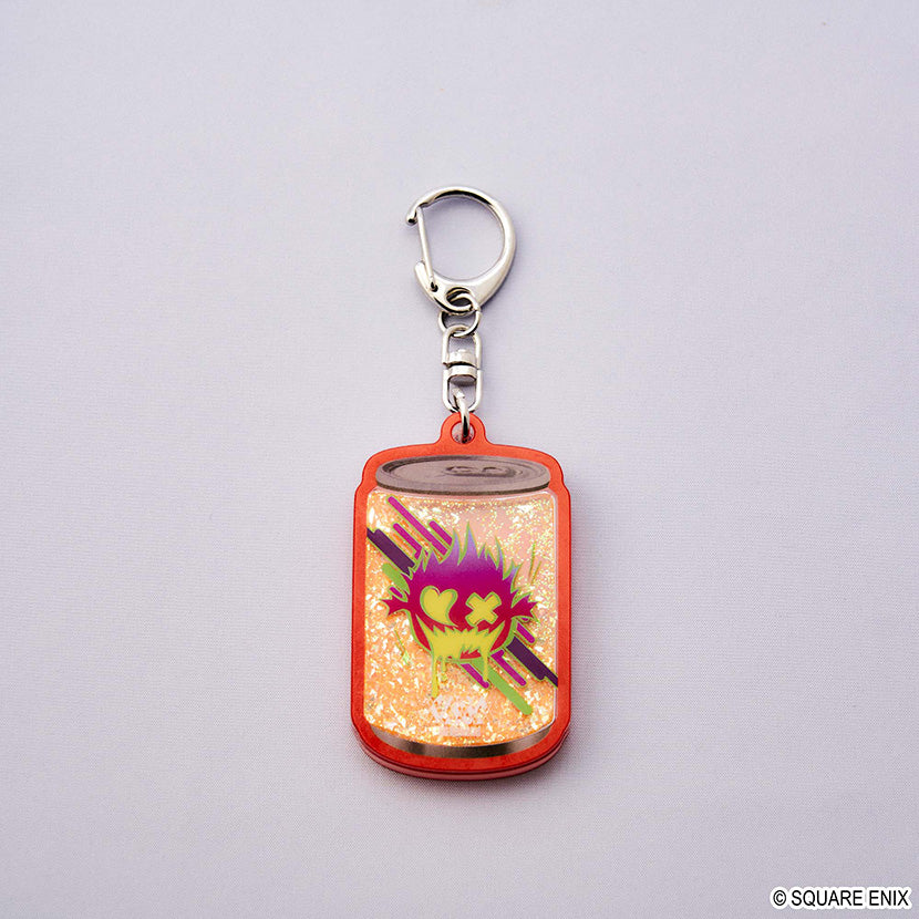 Final Fantasy XIV Energy Drink-Shaped Glitter Keychain <Bomb>