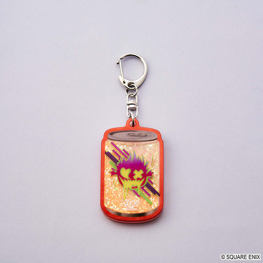 Final Fantasy XIV Energy Drink-Shaped Glitter Keychain <Bomb>