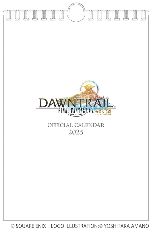 FINAL FANTASY XIV: Golden Legacy Official Calendar 2025