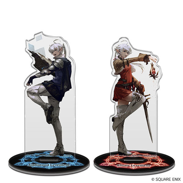 Alphinaud & Alisaie Acrylic Stand | FFXIV: Shadowbringers