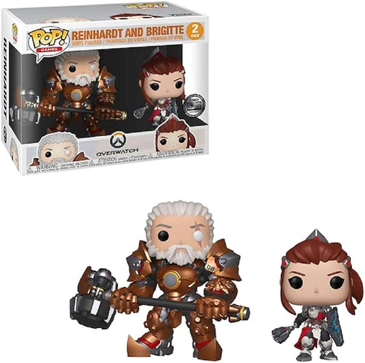 Reinhardt & Brigitte Blizzard Exclusive Funko