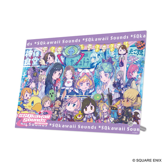 SQkawaii Sounds Acrylic Panel | Final Fantasy
