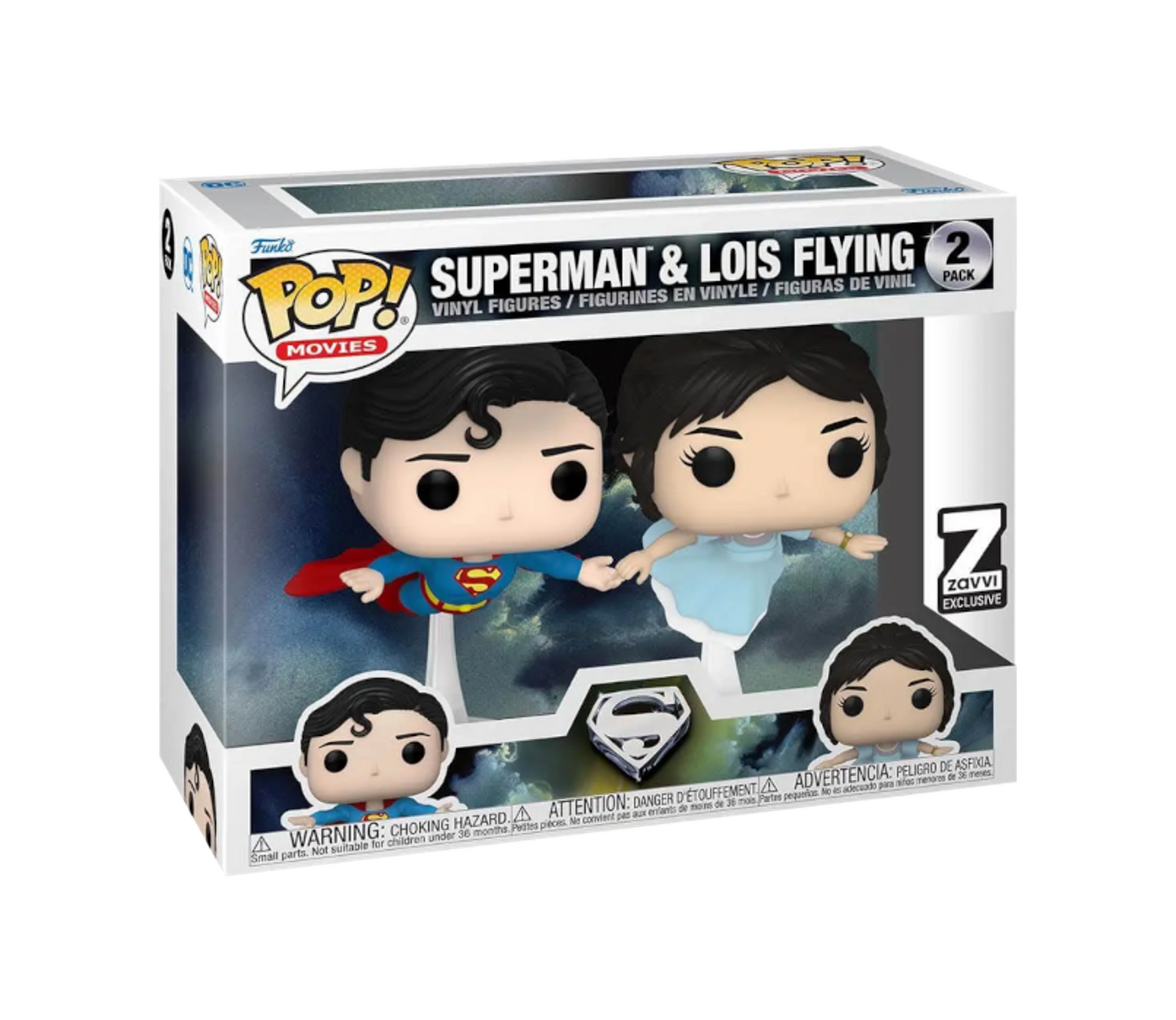 Super Man & Lois Zavvi Exclusive Funko