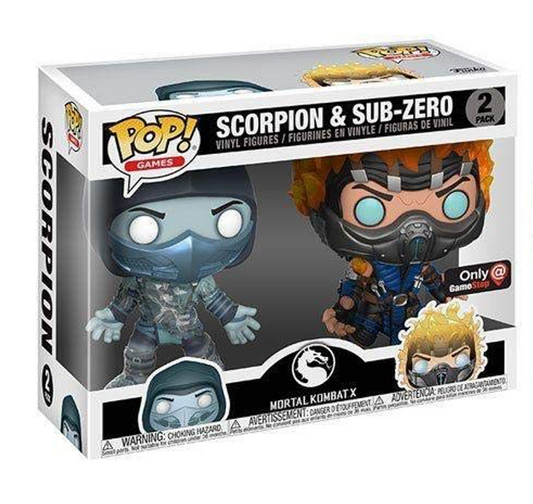 Scorpion & SubZero Game Stop Exclusive Funko