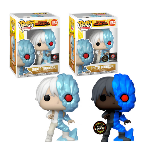 Shoto Todoroki Chalice Collectibles Chase Bundle  Pre release Exclusive Funko