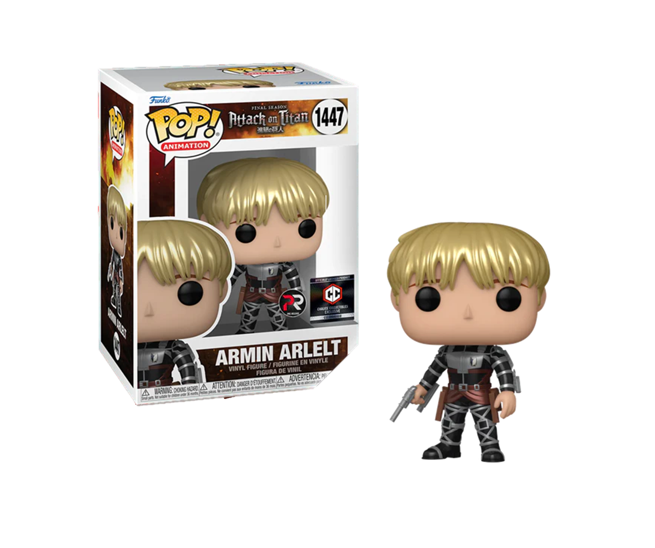 Armin Chalice Collectibles Pre release Exclusive Funko