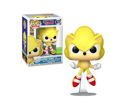 Super Sonic 2022 Convention Exclusive Funko Glow