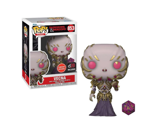 Vecna Game Stop With D20 Exclusive Funko