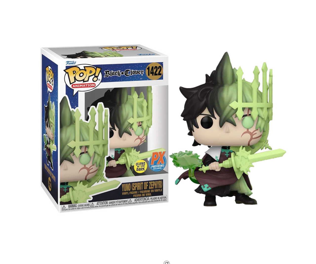 Yuno Spirit of Zephyr PX Exclusive Funko Glow