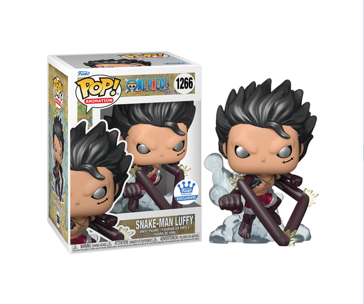 Luffy Snake man Funko.com Exclusive Funko ( 9~8/10)