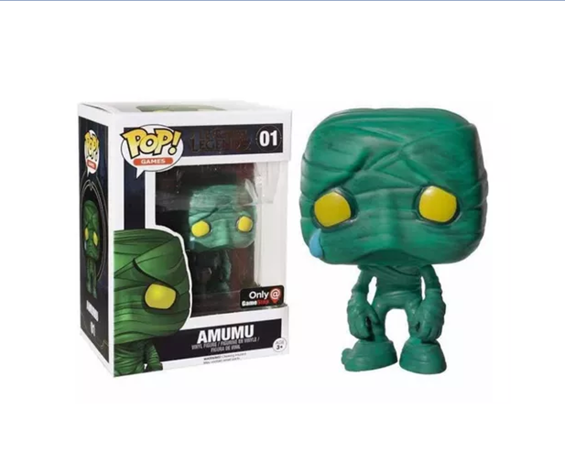 Amumu Game Stop Exclusive Funko