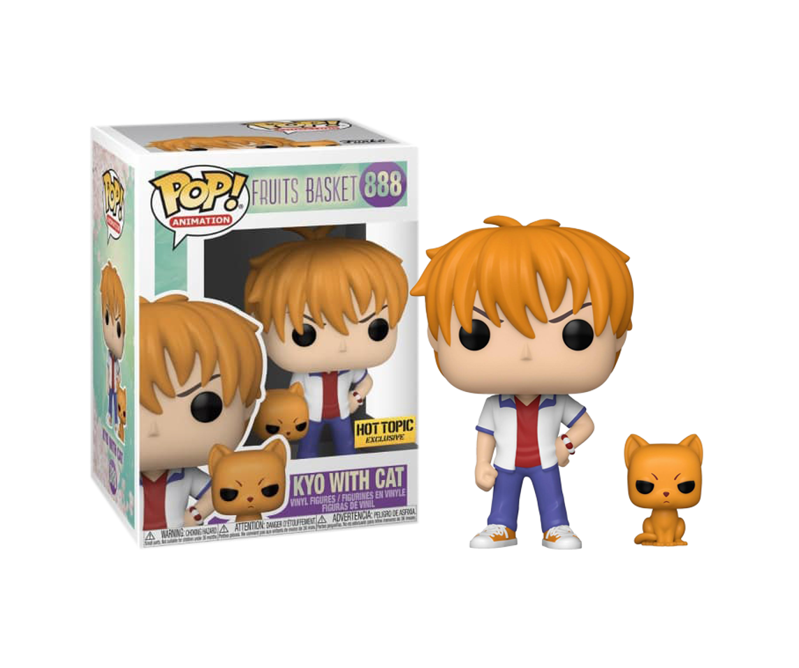 Kyo With Cat Hot Topic Exclusive Funko