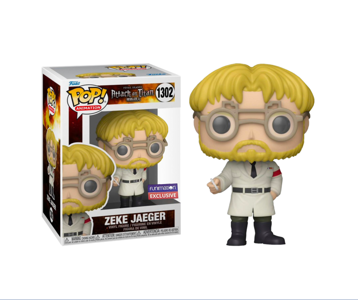 Zeke Jaeger Funimation Exclusive Funko