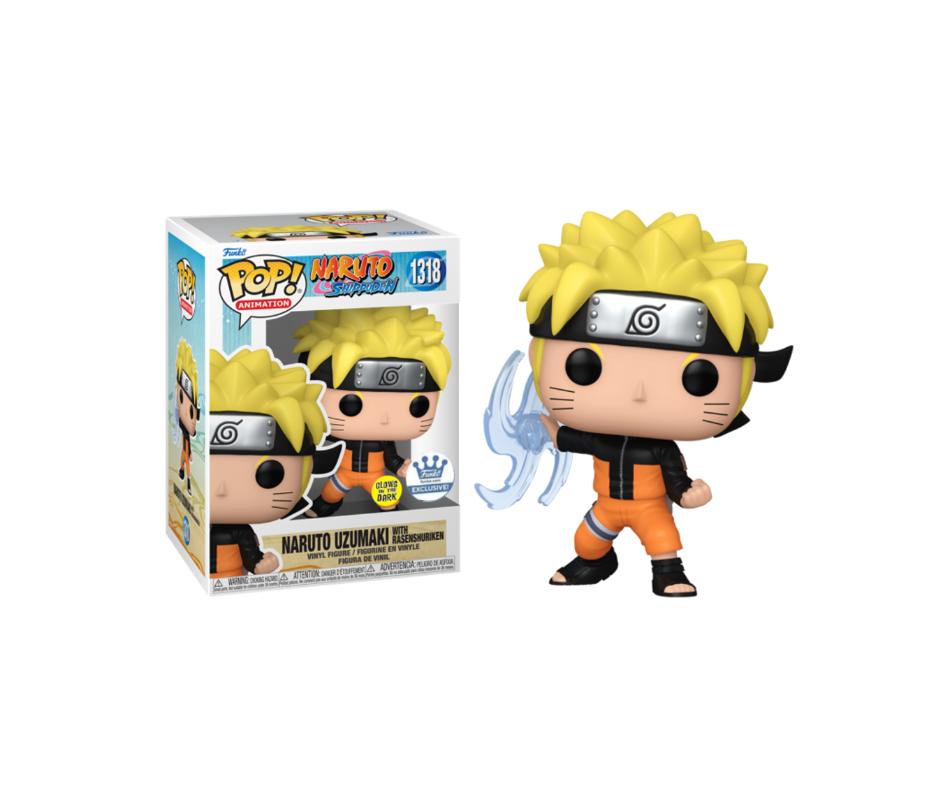 Naruto with Rasenshuriken Funko.com Exclusive Funko