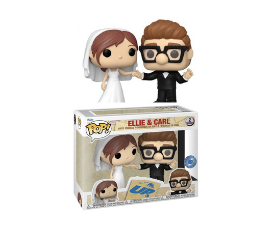 Ellie & Carl (Wedding) Pop In A Box Exclusive Funko (8.5/10)