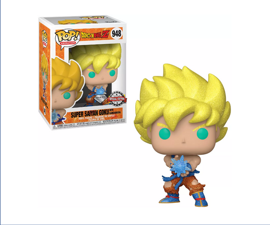 Super Saiyan Goku Hot Topic Diamond Exclusive Funko (9/10)