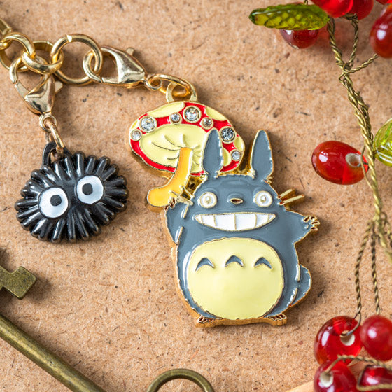 Big Totoro Mushroom Metal Charm | My Neighbor Totoro