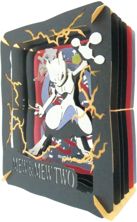 Mew and Mewtwo Paper Theater | Pokemon