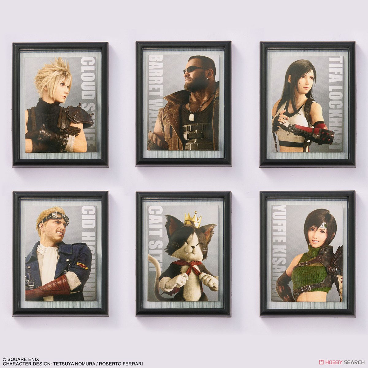 Final Fantasy 7 Frame Magnet Gallery Vol. 1