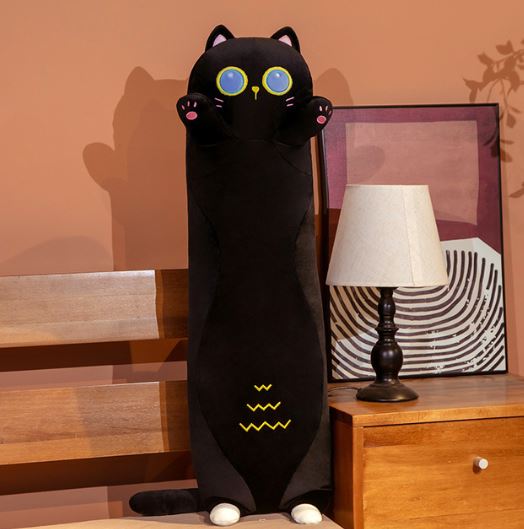 Black Cat Body pillow (100cm)