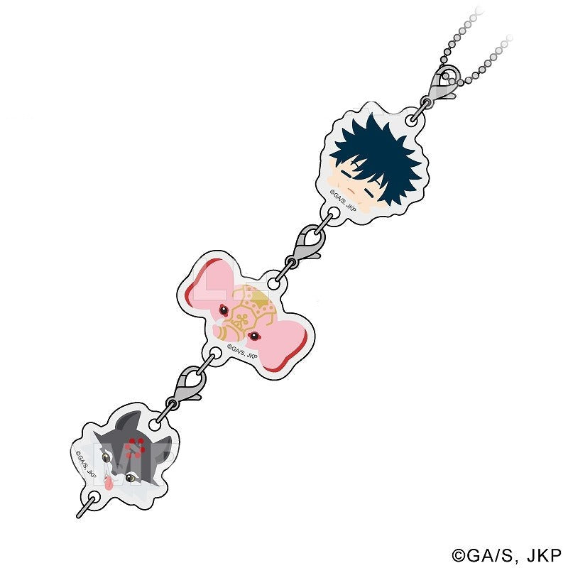 Megumi Triple Acrylic Keychain [Manzo & Jade Dog/Hun]