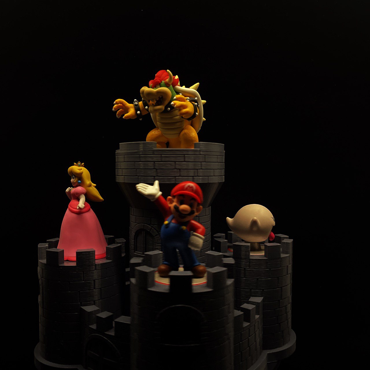 Amiibo bowser Castle stand