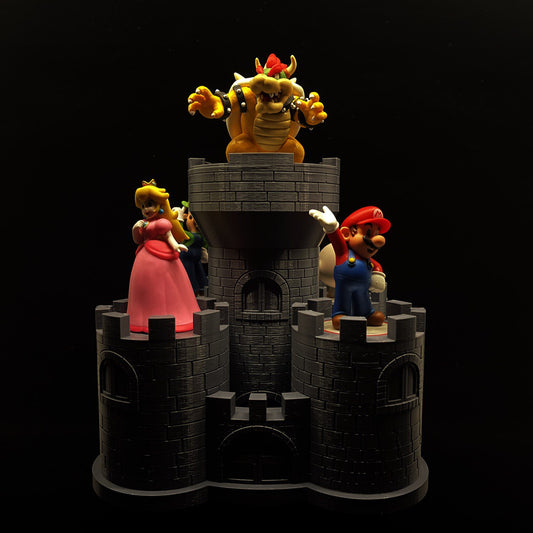 Amiibo bowser Castle stand