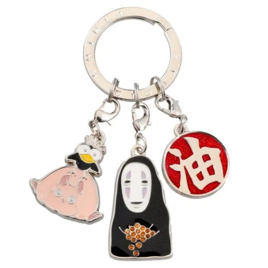 No Face 3 pieces Keychain | Spirited Away