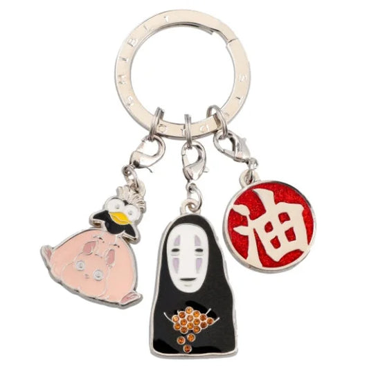 No Face 3 pieces Keychain | Spirited Away