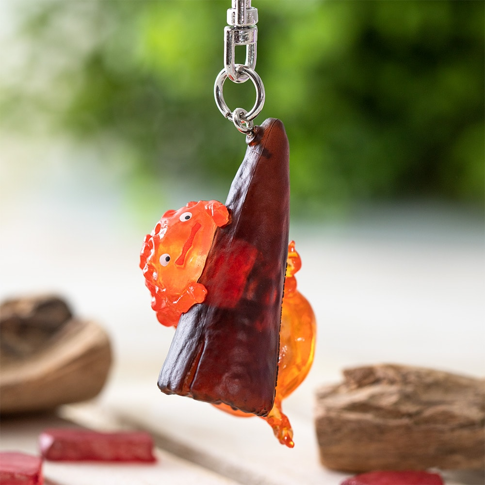 Hanging Calcifer Keychain  | Howl's Moving Castle