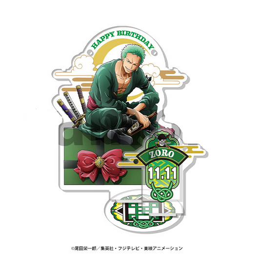 Zoro Birthday acrylic stand