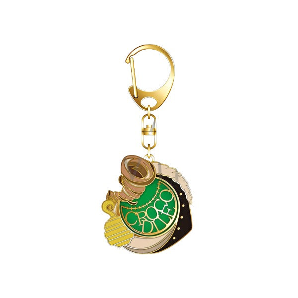 Crocodile Metallic Keychain