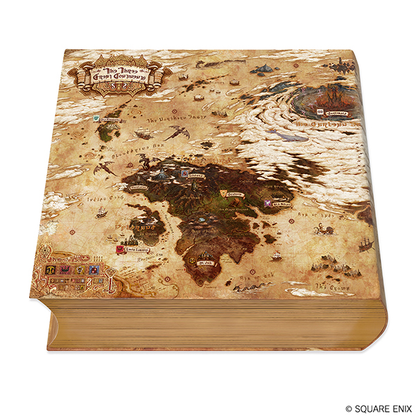 World Map Book Storage Box | FFXIV