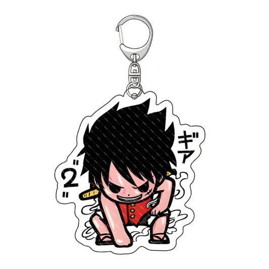 Gear 2 Luffy Keychain