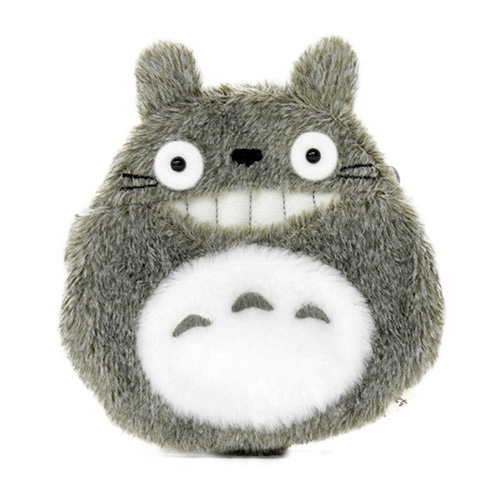 My Neighbor Totoro| Fluffy Big Totoro Laughter Coin Purse