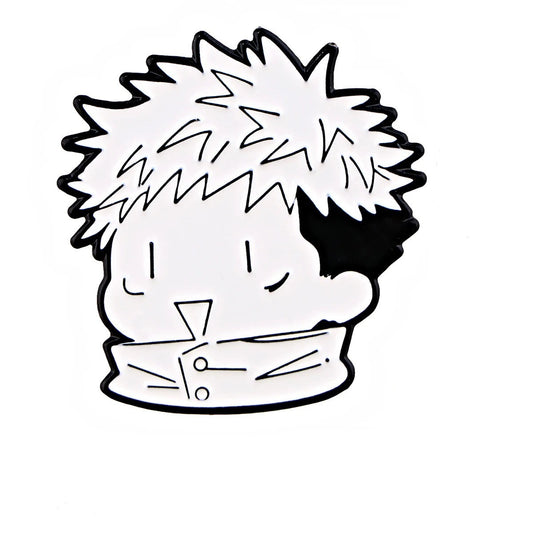 Yuji Manga Style Pin