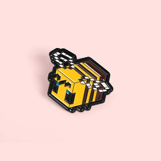 Pixel Bee Pin