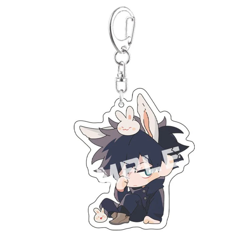 Cat Megumi Keychain | Jujutsu Kaisen