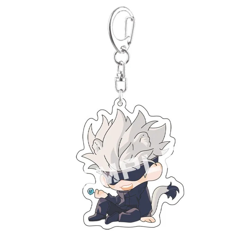 Cat Gojo Keychain | Jujutsu Kaisen