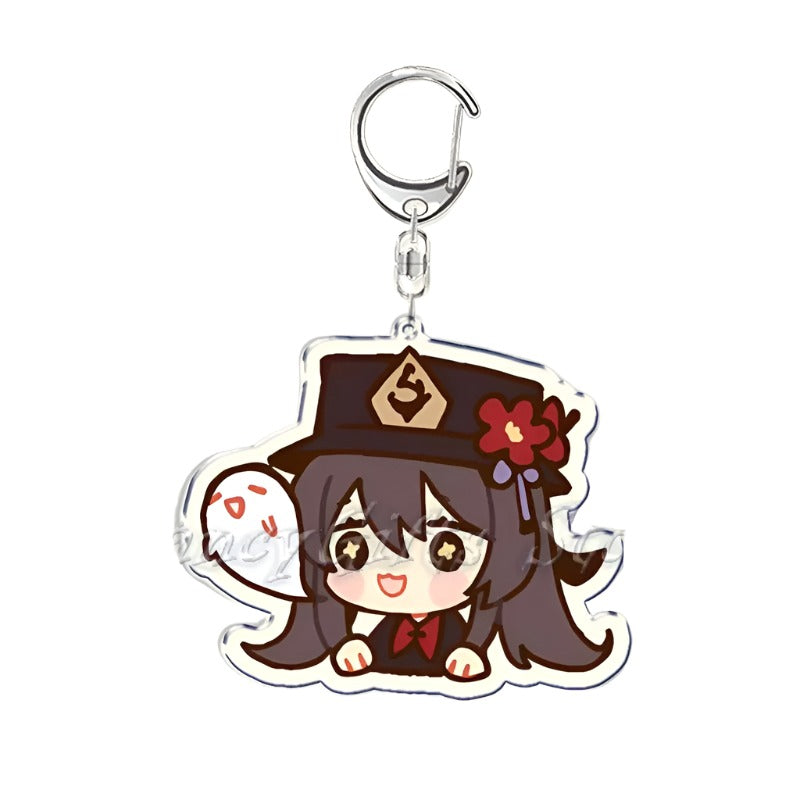 Hutao keychain | Genshin